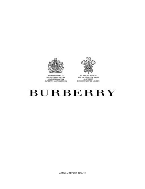 burberry 2017 2018 annual report|burberry sustainability report.